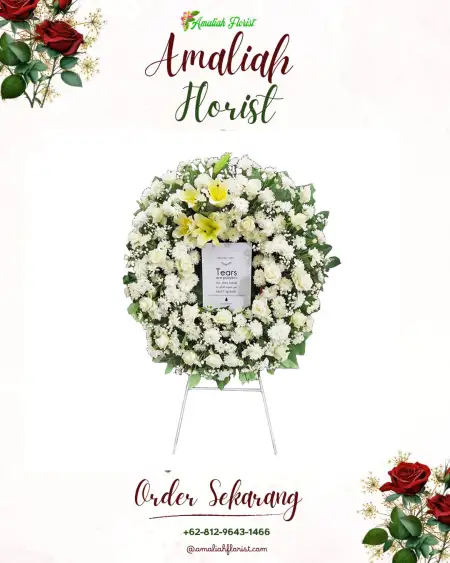 Krans Bunga Duka Bocor