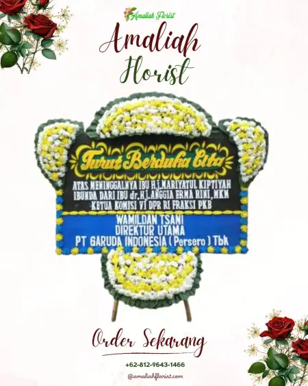 Papan Bunga Duka Bocor